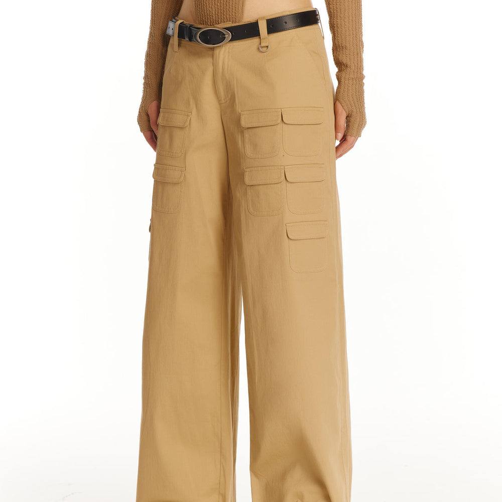 Mateo Cargo Pants - Tan